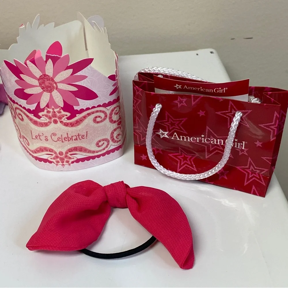 American Girl Sleepover Bundle Sleeping Bag Birthday Accessories 5 Pc